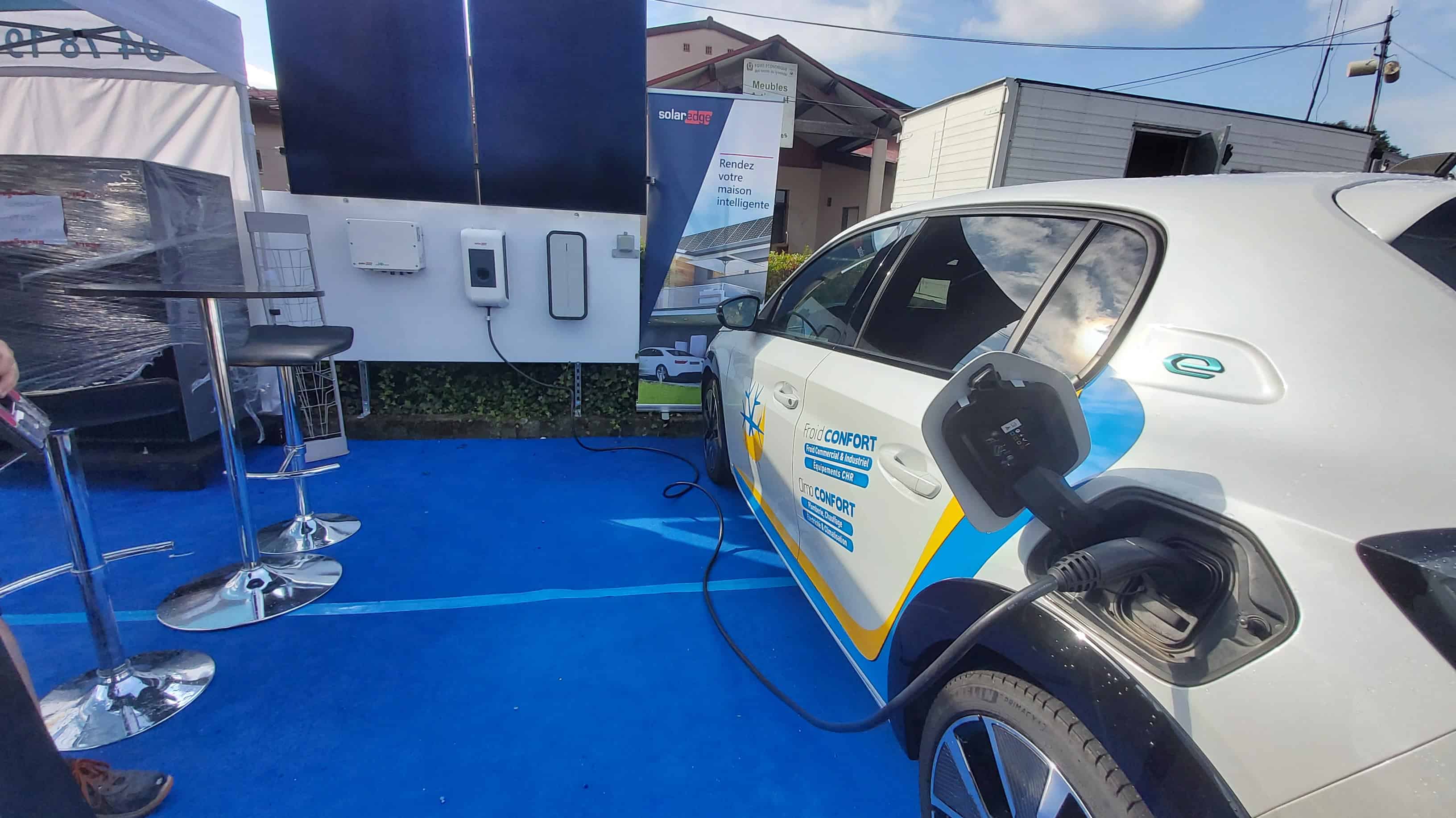 Climo Confort : installation de bornes de recharge 22 kW pour une flotte professionnelle de véhicules électriques, dans les Monts du Lyonnais (Lyon, Saint Etienne)