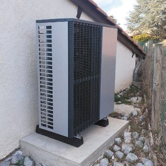 Climo Confort : groupe extérieur pour pompe à chaleur pour résidences particulières dans les Monts du Lyonnais