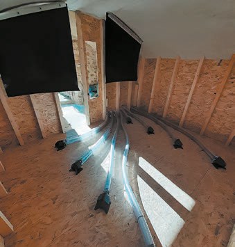 Climo Confort : construction de zone de stockage de granulés de bois (pellets) pour chaudière à granulés pour résidences particuliers, en construction neuve ou en remplacement d'une chaudière existante